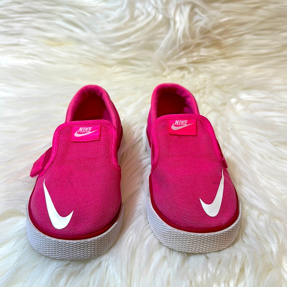 Pink Nike Slip On